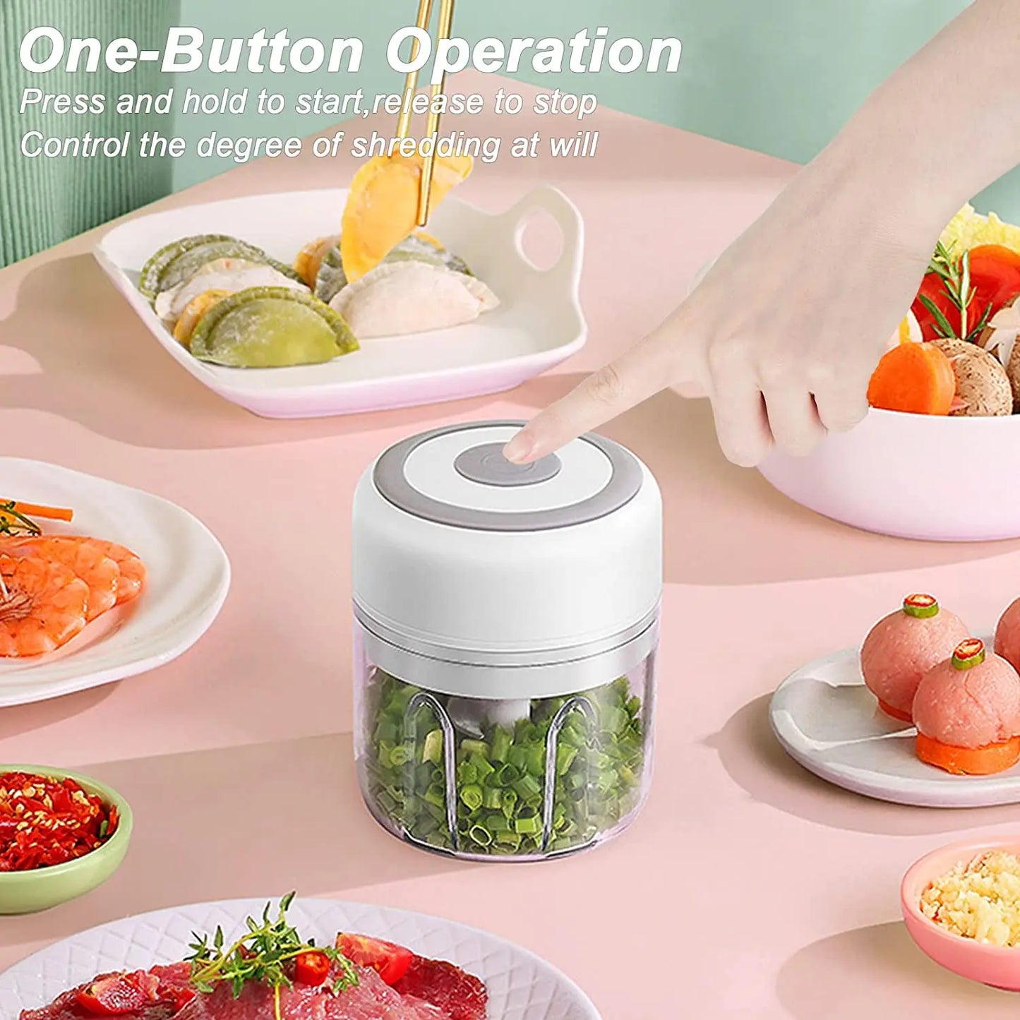 Electric Kitchen Food Chopper