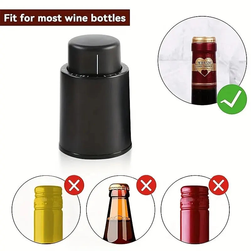 Vacuum Pump Wine Saver Cap Stopper