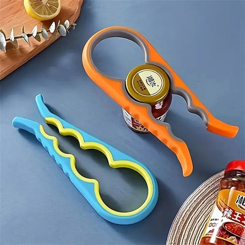 Ergonomic 4-In-1 Jar Opener