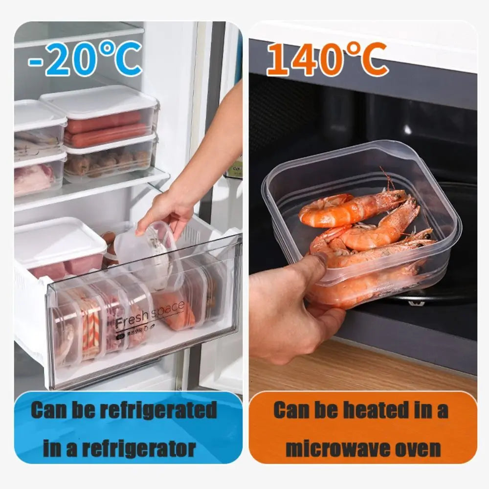 1PC 350ml Frozen Meat Box Storage