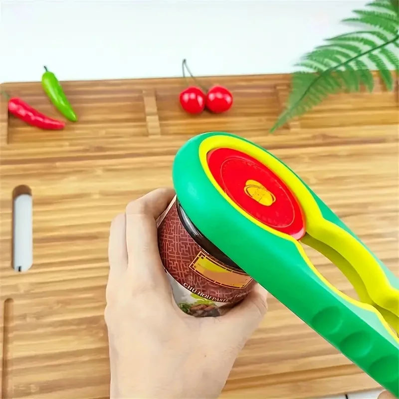 Ergonomic 4-In-1 Jar Opener