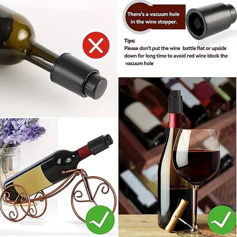 Vacuum Pump Wine Saver Cap Stopper